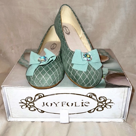 Joyfolie Other - Joyfolie Piper, YOUTH Size 6, Sea-glass (sea-foam green color)